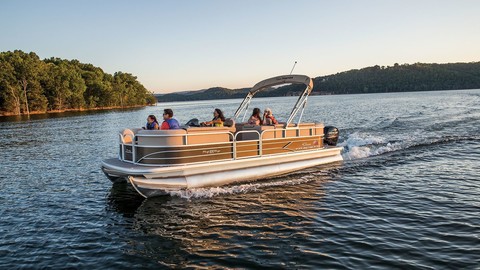 Sun Tracker Party Barge 22 DLX