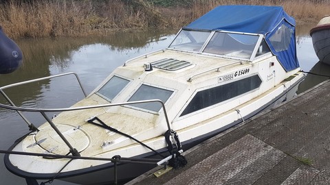 Dolphin cabin cruiser