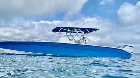 Custom carolina 28 center console