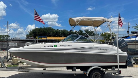 Hurricane 187 sun deck