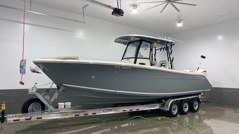 Cobia 217 center console