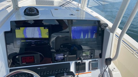 Cobia 217 center console