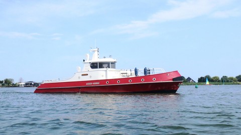 Offshore research survey vessel