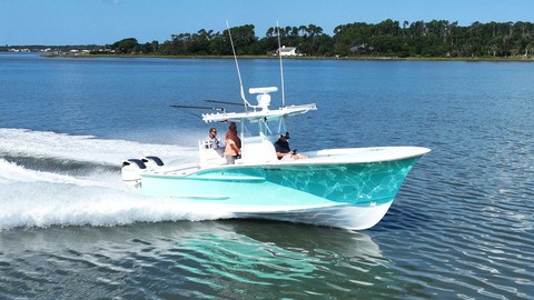 Custom carolina 28 center console