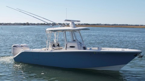 Cobia 217 center console