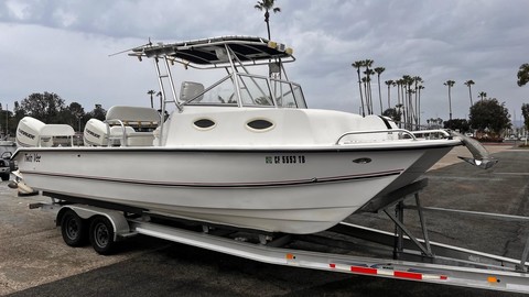 Twin vee 26 family fisherman