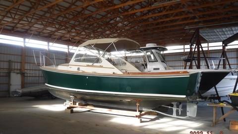 Dyer 29 bass boat