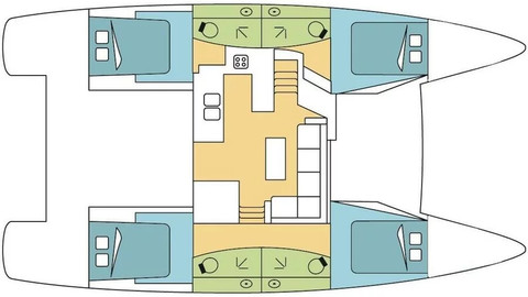 Fountaine Pajot Elba 45