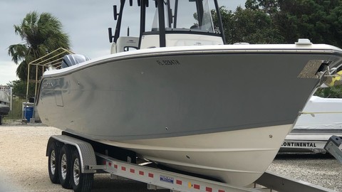 Cobia 217 center console