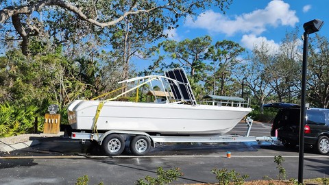 Custom carolina 28 center console