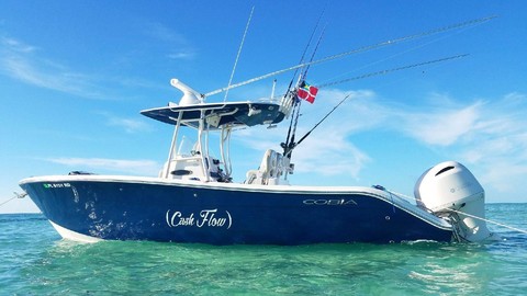 Cobia 217 center console