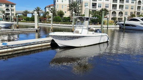 Cobia 217 center console