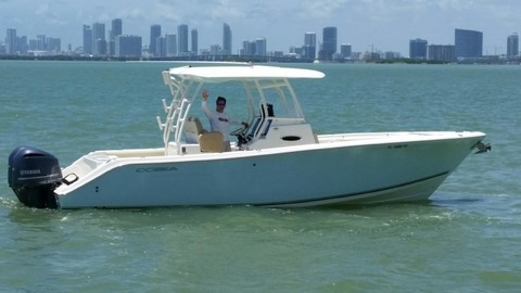 Cobia 217 center console