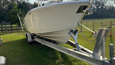 Cobia 217 center console