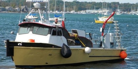 1999 27 hike built aluminum patrol boat w/ trailer
