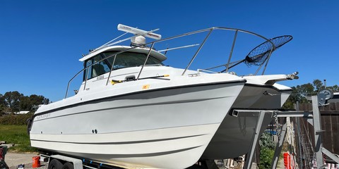 Glacier bay isle runner blue hull 2670