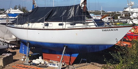 Van de stadt custom 32 steel yacht