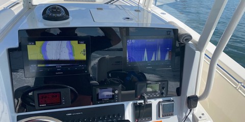 Cobia 217 center console