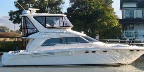 Sea ray 480 sedan bridge