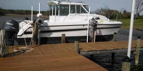 Glacier bay isle runner blue hull 2670