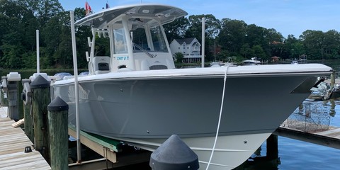 Cobia 217 center console