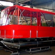 Катер понтонный Турист 720 для рыбалки и отдыха