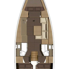 Dufour 382 GL - 3 cab.