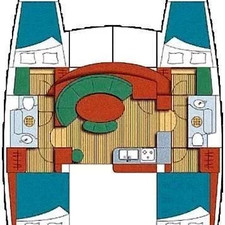 Lagoon 380 - 4 + 1 cab.