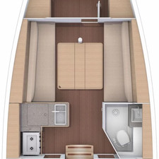 Dufour 360 GL - 3 cab.