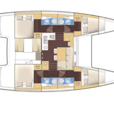 Lagoon 40 (4 cabins)
