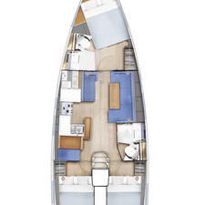 Sun Odyssey 410 - 3 cab.