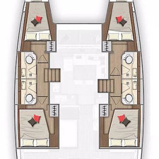 Lagoon 40 - 4 + 2 cab