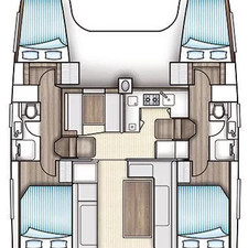 Nautitech 40 Open - 4 cab.