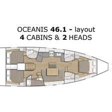 Oceanis 46.1 - owner's version
