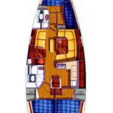 Sun Odyssey 43 - 3 cab.