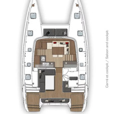 Lagoon 40 - 4 + 2 cab