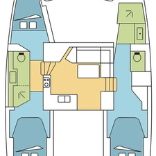 Fountaine Pajot Lucia 40 - 3 cab.