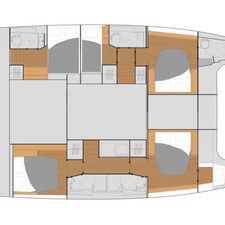 Fountaine Pajot - Tanna 47 - 5 + 1 cab.