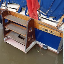 1999 27 hike built aluminum patrol boat w/ trailer