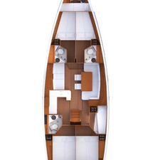 Jeanneau 53 - 4 + 1 cab.
