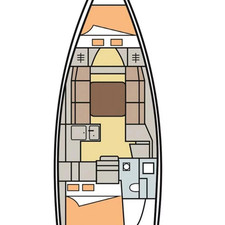 Dufour 350 GL - 2 cab.