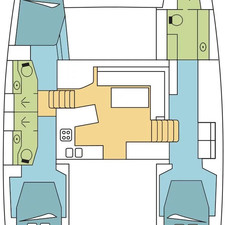 Lagoon 450 - 3 + 1 cab.