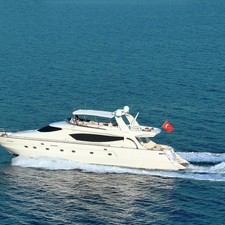 Motoryacht Blanco
