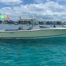 Pursuit 2870 center console