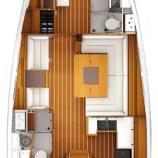 Sun Odyssey 439 - 3 cab.