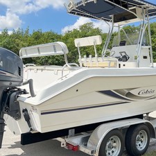 Cobia 217 center console