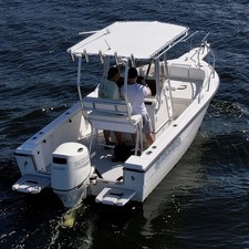 Pursuit 2870 center console