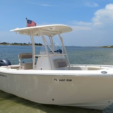 Cobia 217 center console
