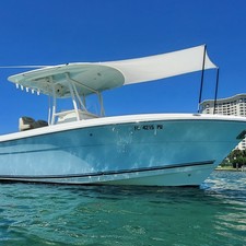 Cobia 217 center console