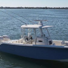 Cobia 217 center console